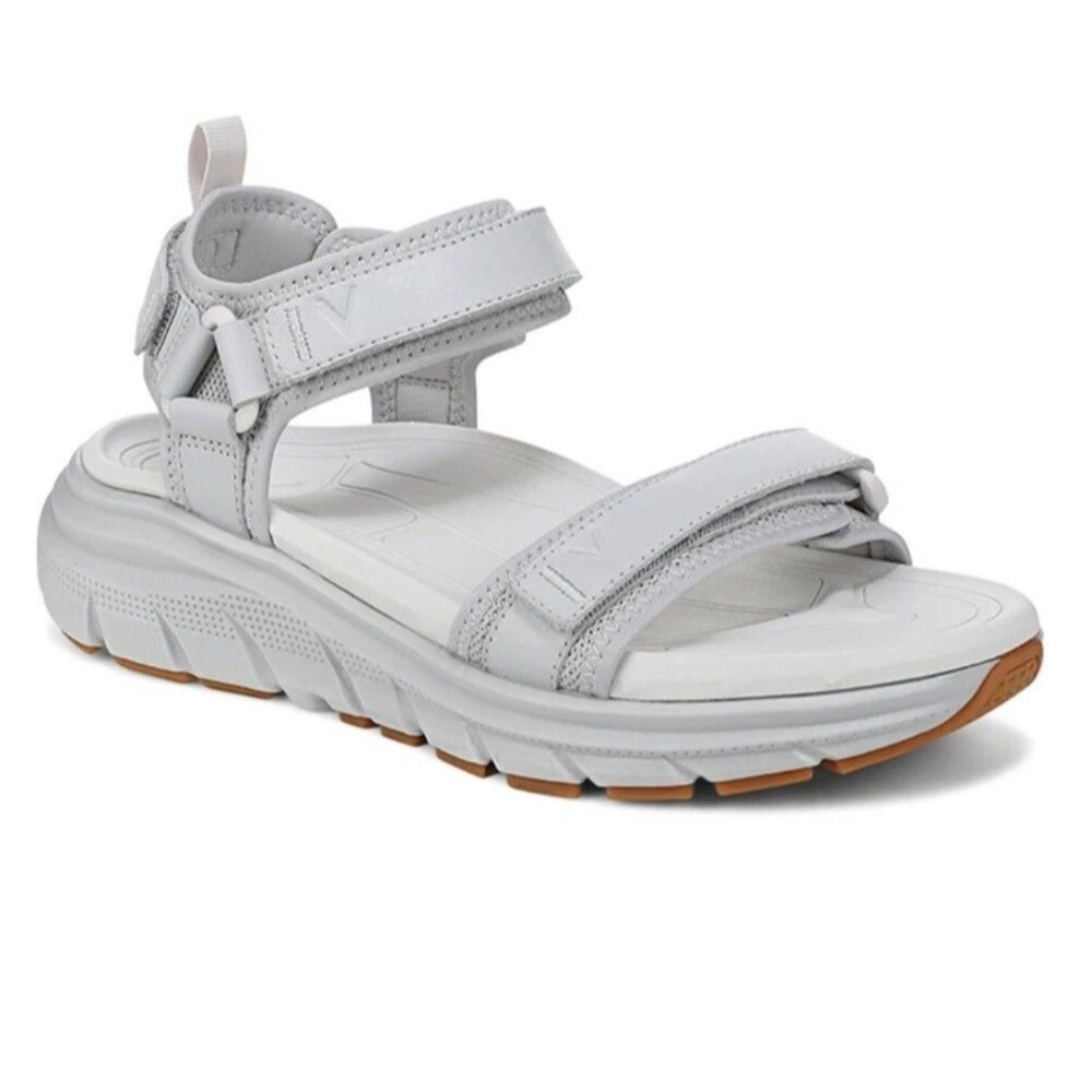 New Vionic Walk Max Wanderer Sandals Size 12 Wide Vapor Grey Comfort Walking
